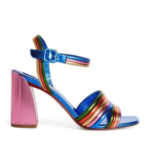 CHRISTIAN LOUBOUTIN Manola Leather Sandals 85. Size 37.